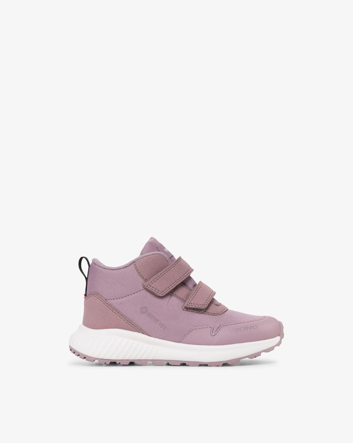 Viking Aery Track Mid Kids Sneaker Pink Gore-Tex Velcro