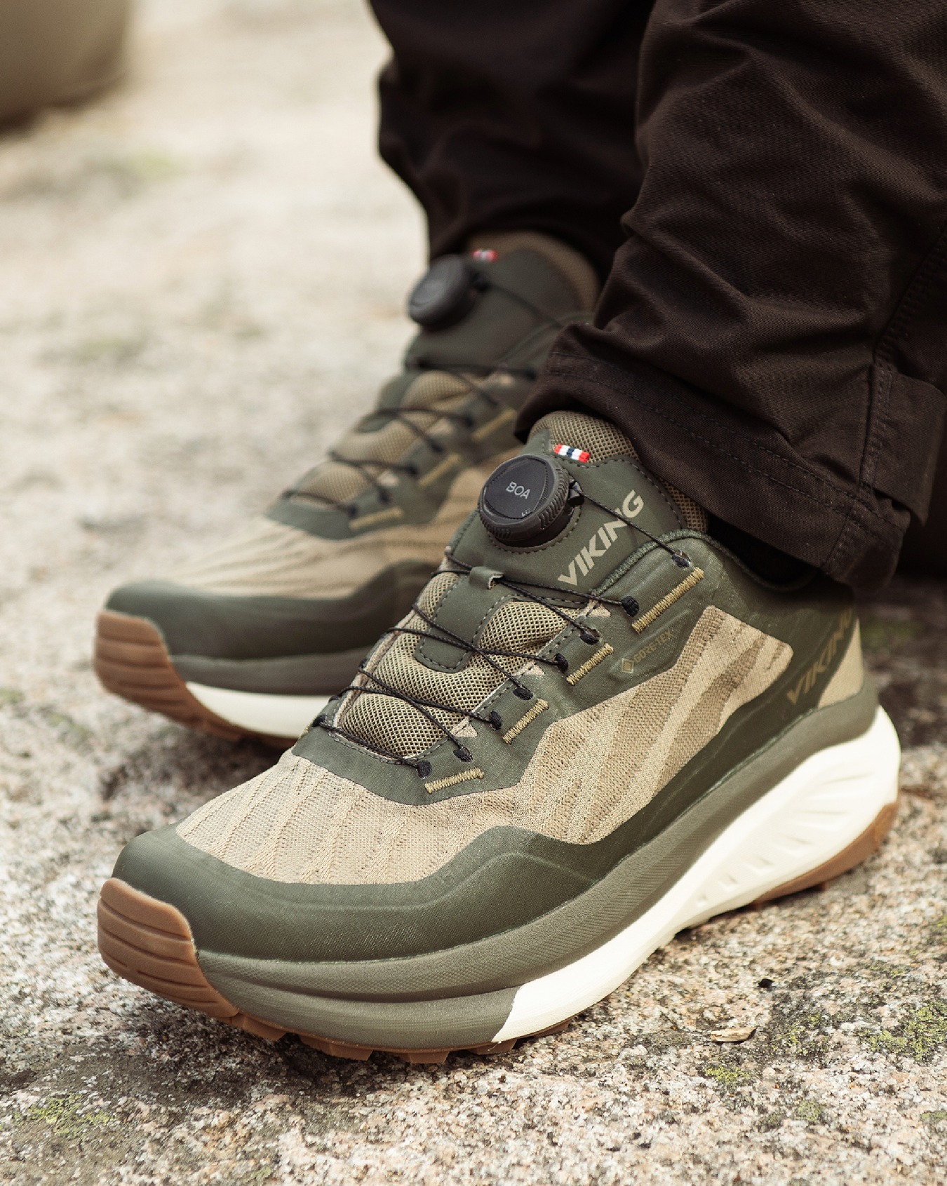 Chaussures De Randonnée Viking Anaconda 4x4 Low GTX Boa - Gore-Tex - Semelle UGC - Système BOA